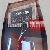 1375 Glass Flag - új termék - nyomat - közelről