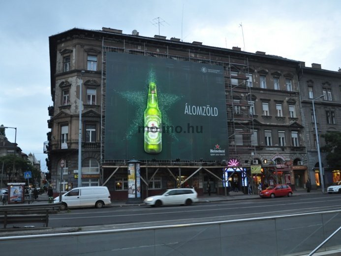Egyedi 3 dimenziós HEINEKEN reklám: Heineken 3D